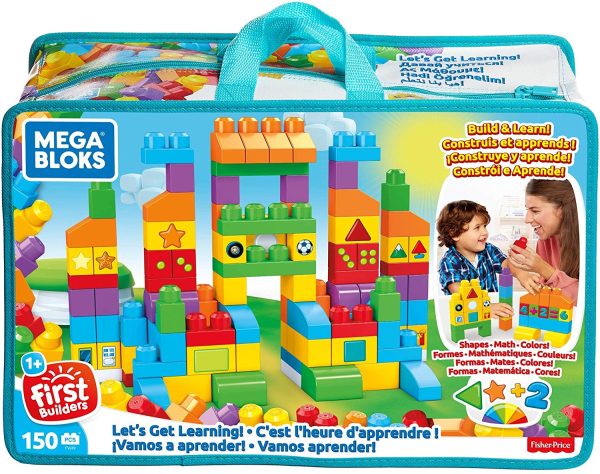 Mega Bloks Let s Get Learning Building Set For Discount