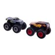 Hot Wheels Monster Trucks Dueling Doubles 2 Pack Dragon Hunter Vs Fire Starter For Discount