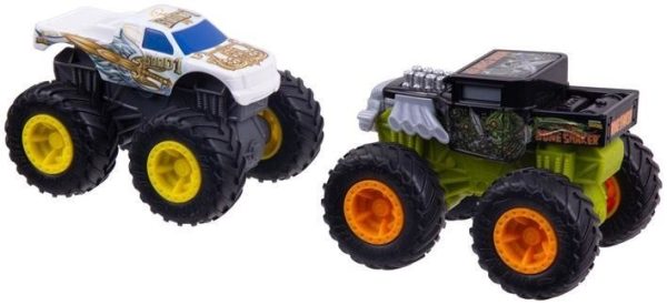 Hot Wheels Monster Trucks 1:43 Scale Dueling Doubles Pack 2 Discount