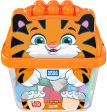 Smiley Tiger 25-Piece Building Block Set Online Hot Sale