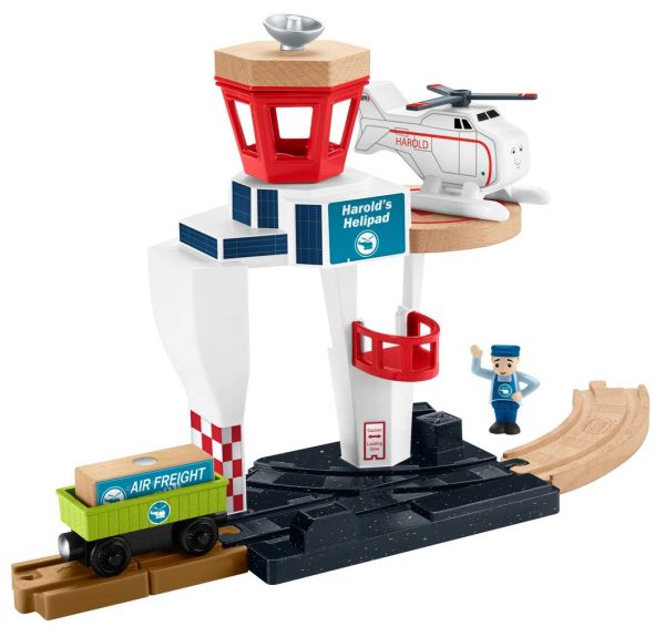 Thomas & Friends Wood Harold s Helipad Playset Online