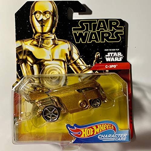 Hot Wheels C3PO Character Cars 1:64 Scale Fashion