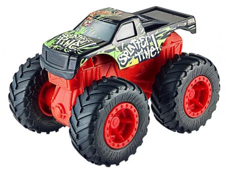 Hot Wheels Rev Tredz Monster Trucks Splatter Time Vs Toadal Terror Set Sale