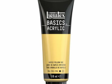 Akryyliväri 118ml 601 Naples Yellow Hue Liquitex Basics Acrylic For Sale