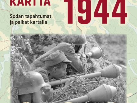 Jatkosodan torjuntataistelujen kartta 1944 Sale