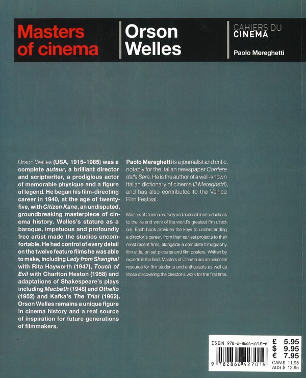 Masters Of Cinema: Orson Welles Cheap